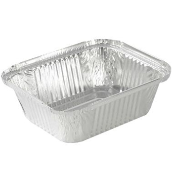 Alubakke 450 ml. 142x116x41 mm